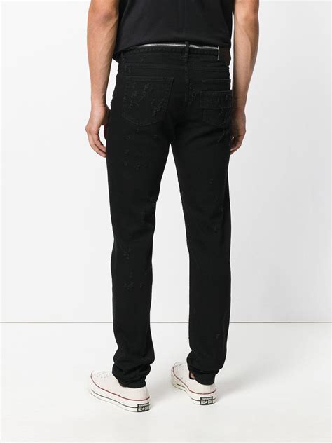 givenchy jeans back side|Slim fit jeans in denim .